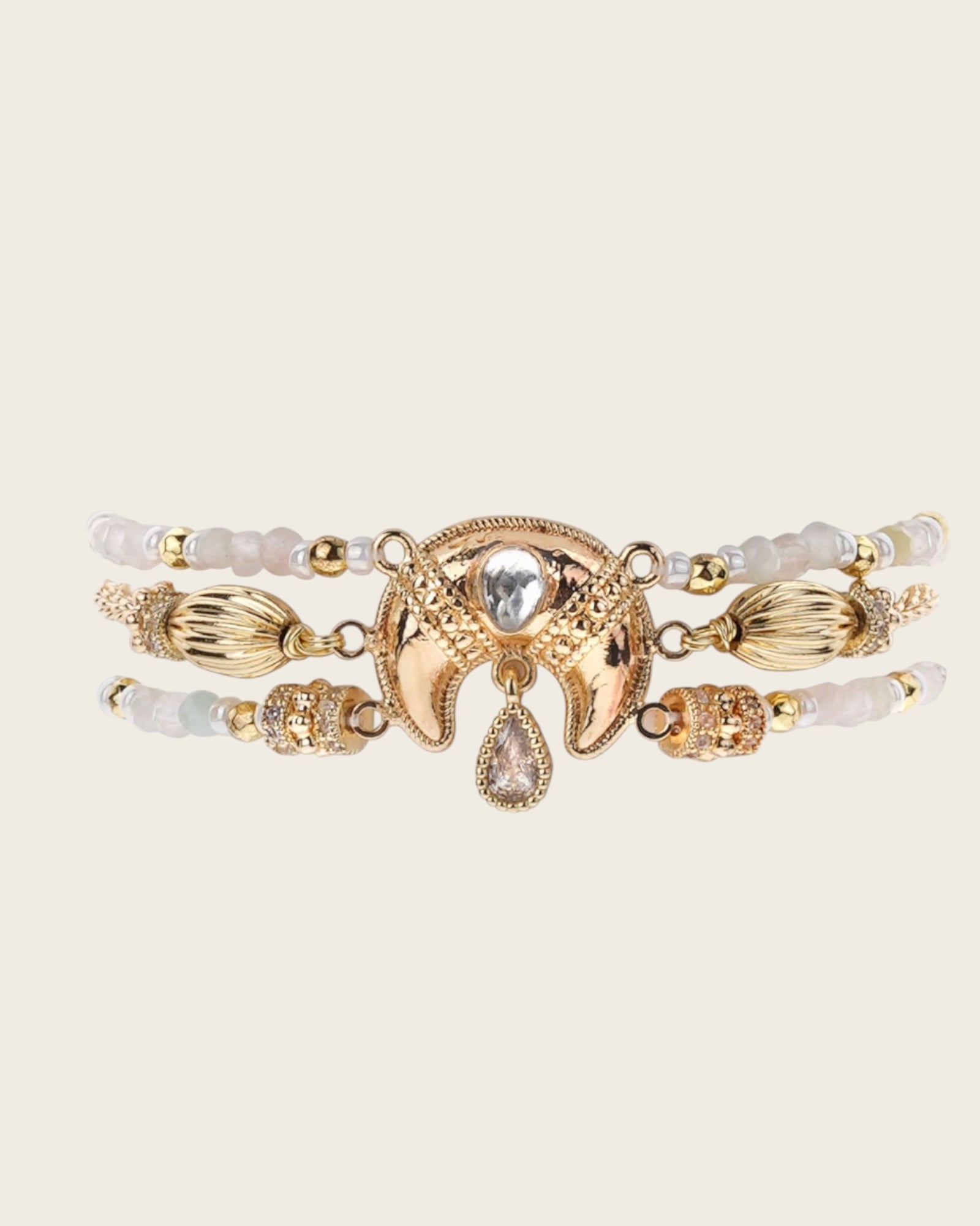 HIPANEMA - Bracelet Manalou Blanc