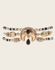 HIPANEMA - Bracelet Manalou Noir