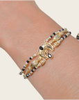 HIPANEMA - Bracelet Manalou Noir