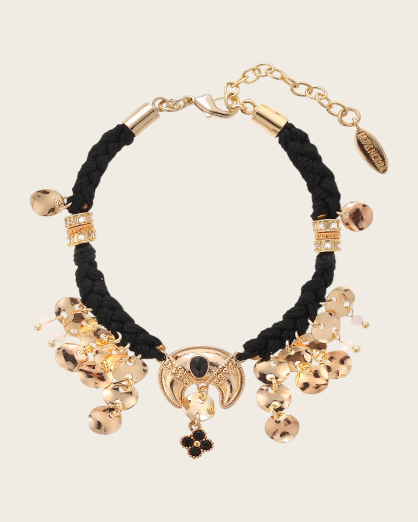HIPANEMA - Bracelet Rozo Noir