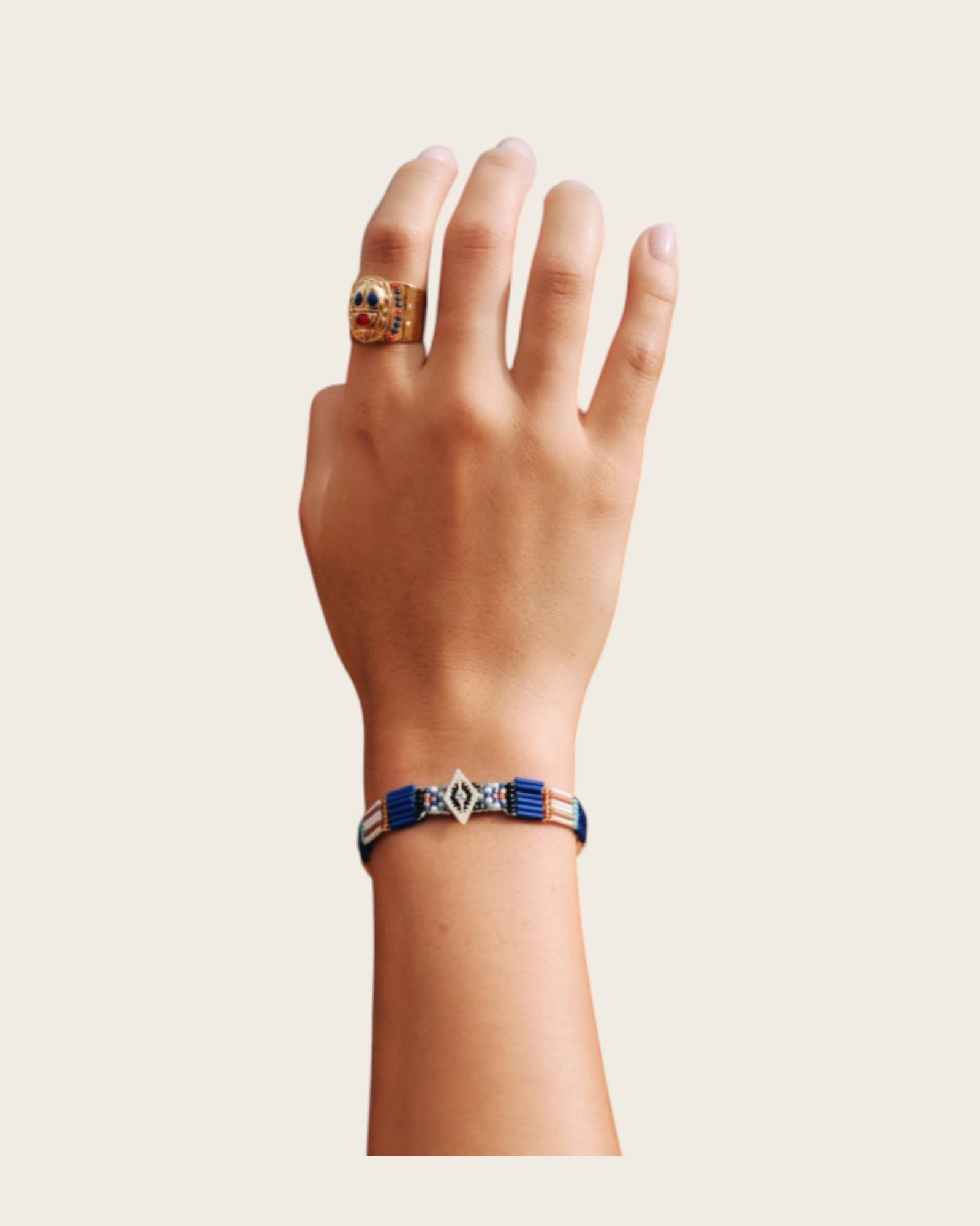HIPANEMA - Bracelet Kaia Indigo