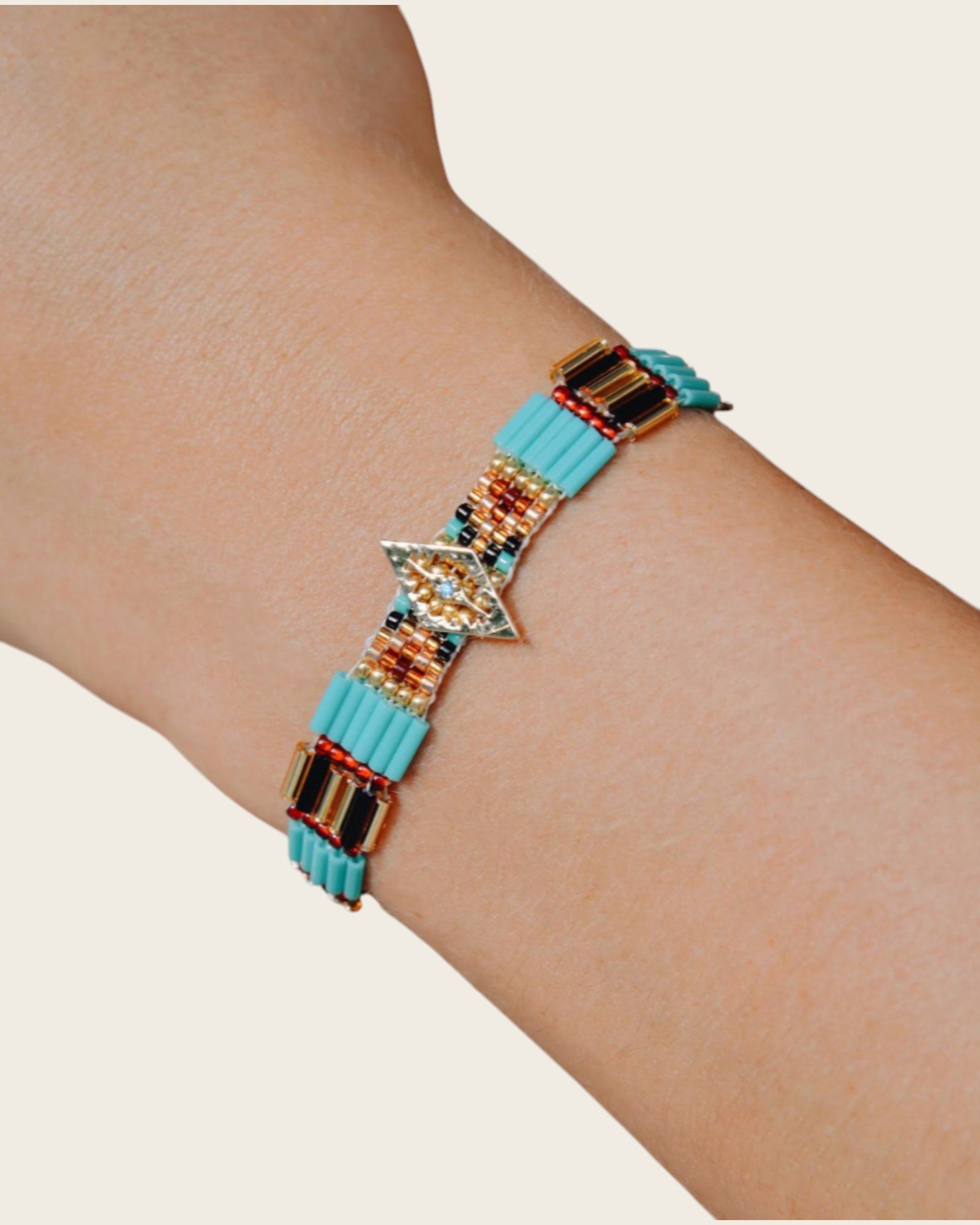 HIPANEMA - Bracelet Kaia Turquoise