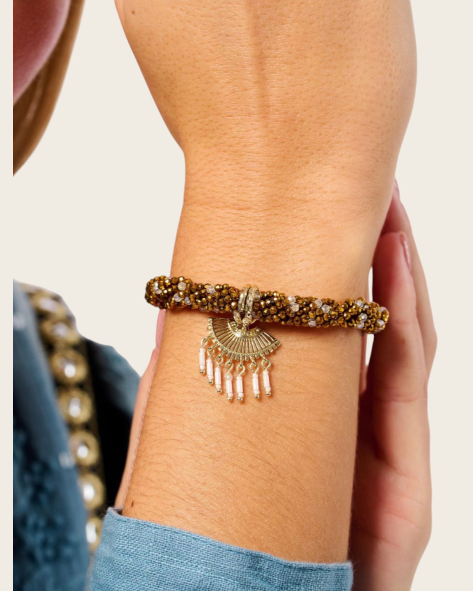 HIPANEMA - Bracelet Nali Or