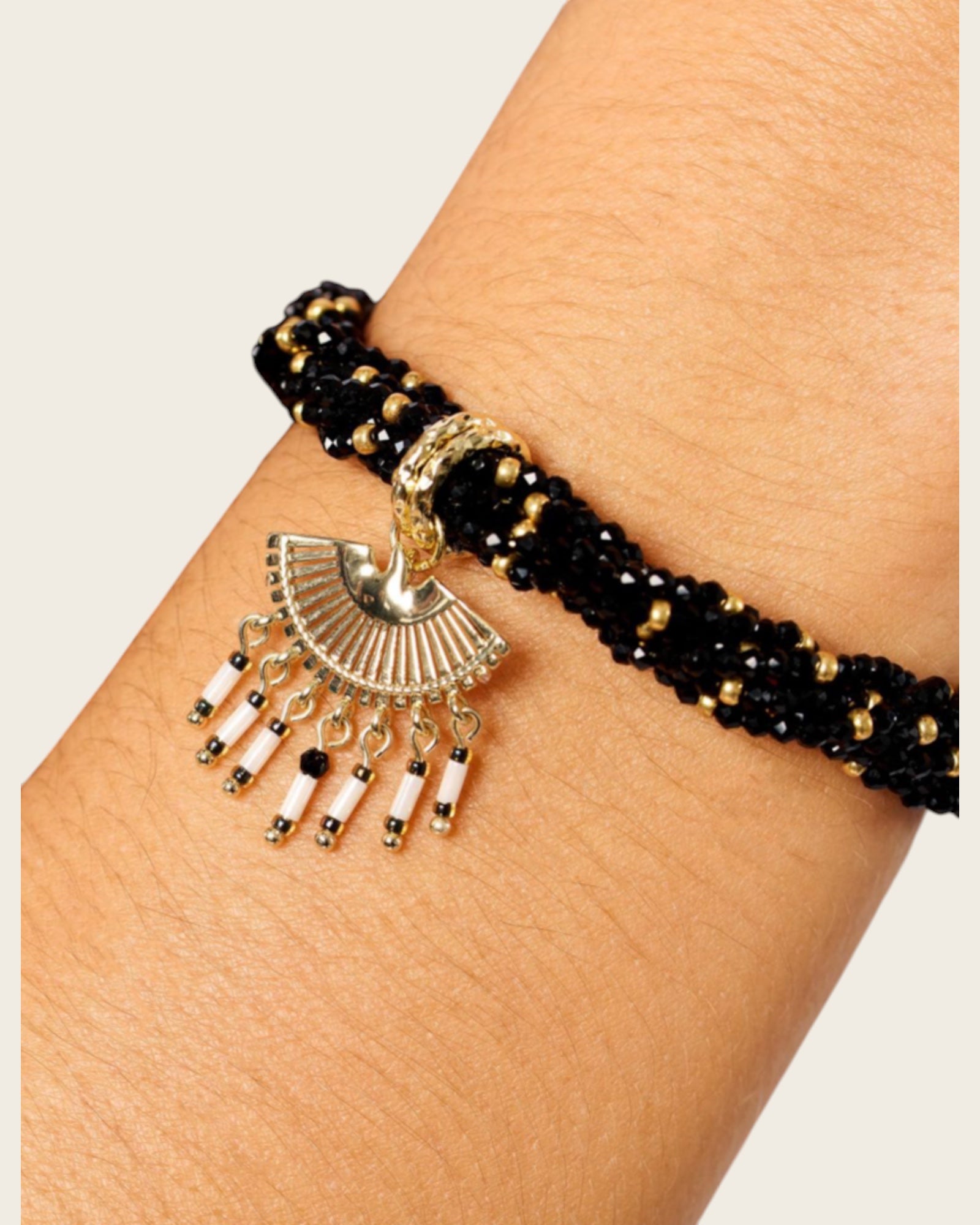 HIPANEMA - Bracelet Nali Noir