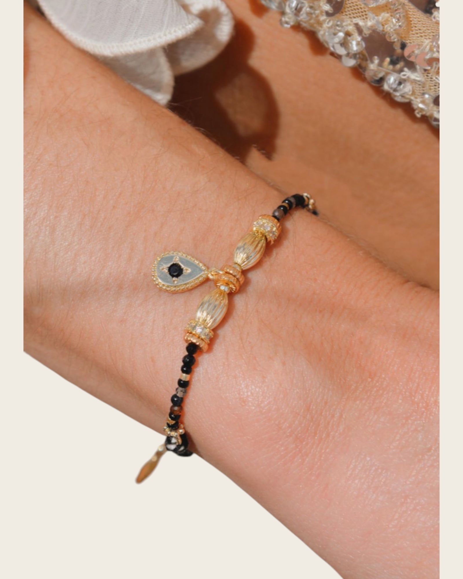 HIPANEMA - Bracelet Zeniba Noir