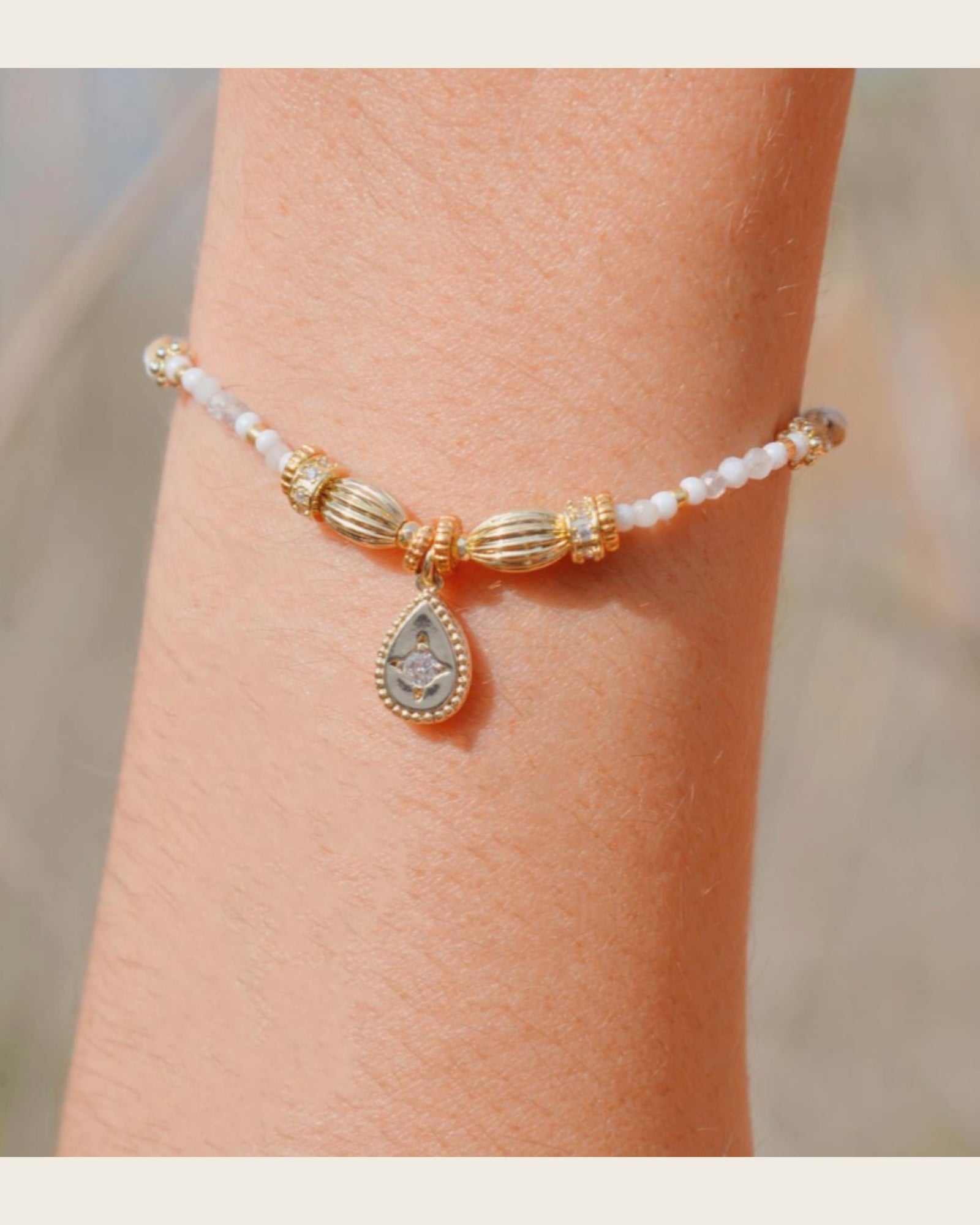 HIPANEMA - Bracelet Zeniba Blanc