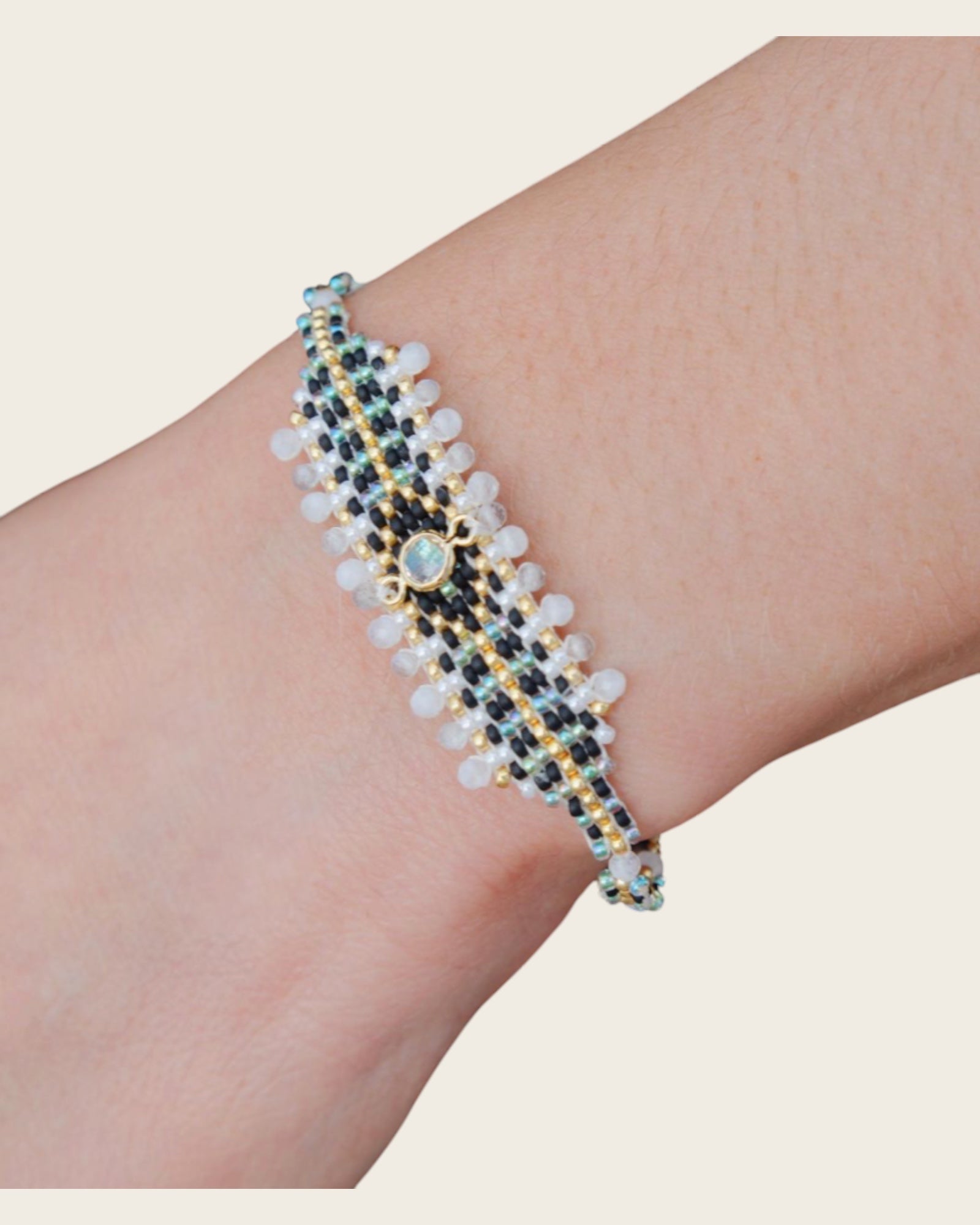HIPANEMA - Bracelet Azora Noir