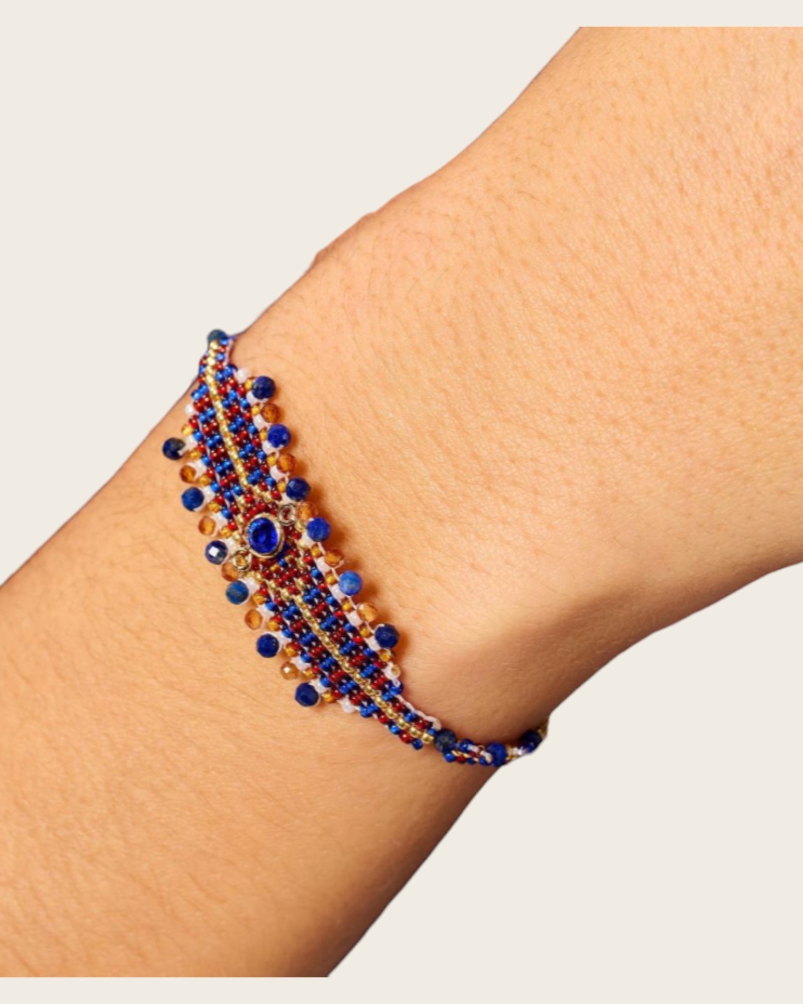 HIPANEMA - Bracelet Azora Indigo