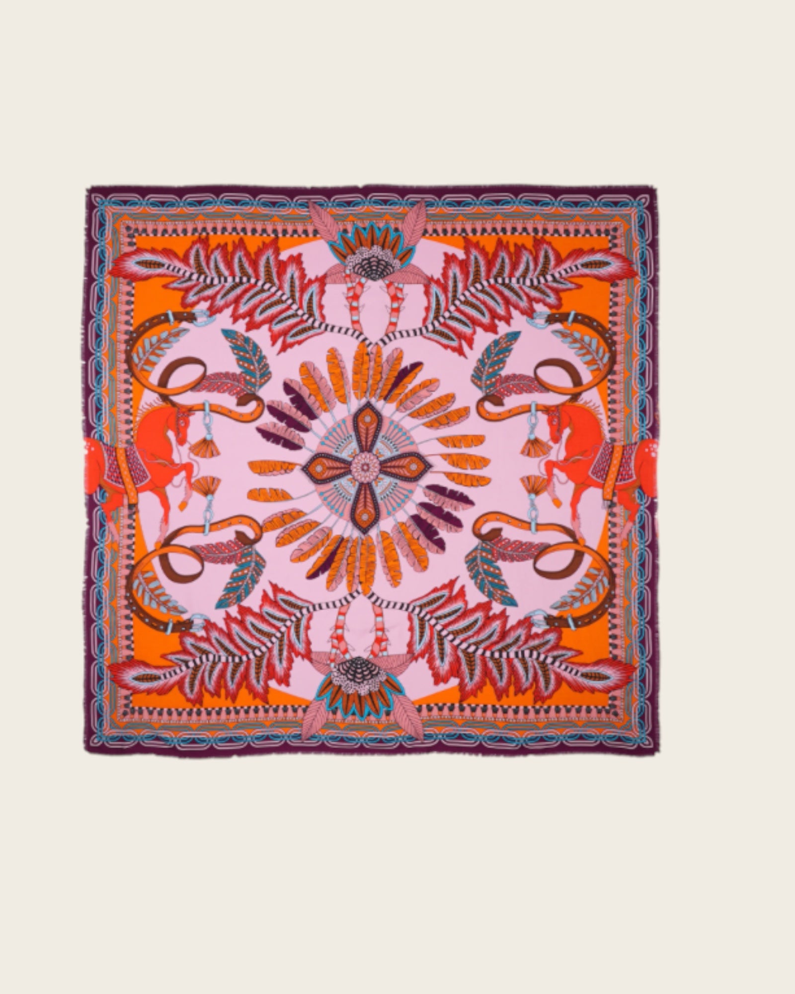WILD - Foulards Pony Big Rose