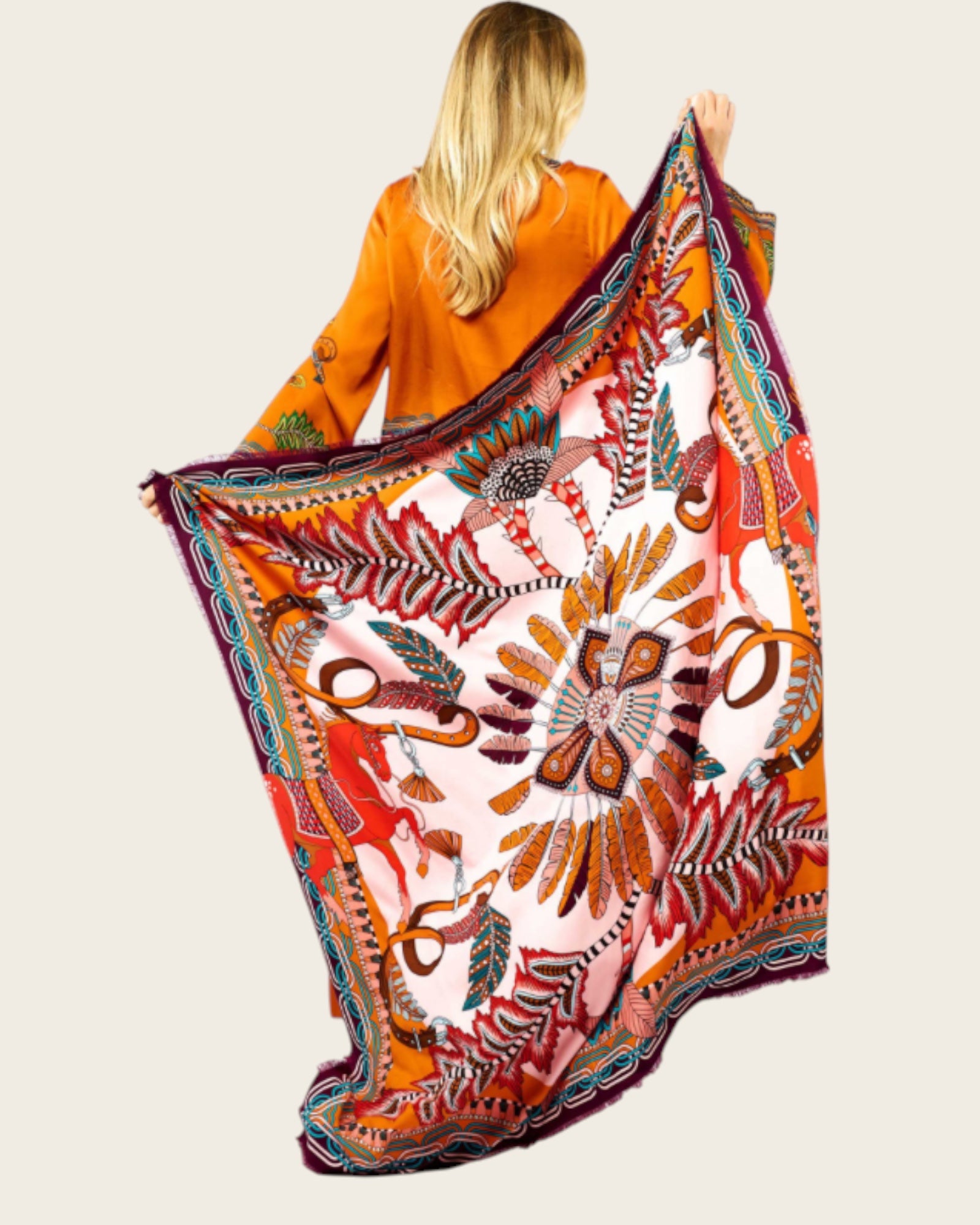 WILD - Foulards Pony Big Rose