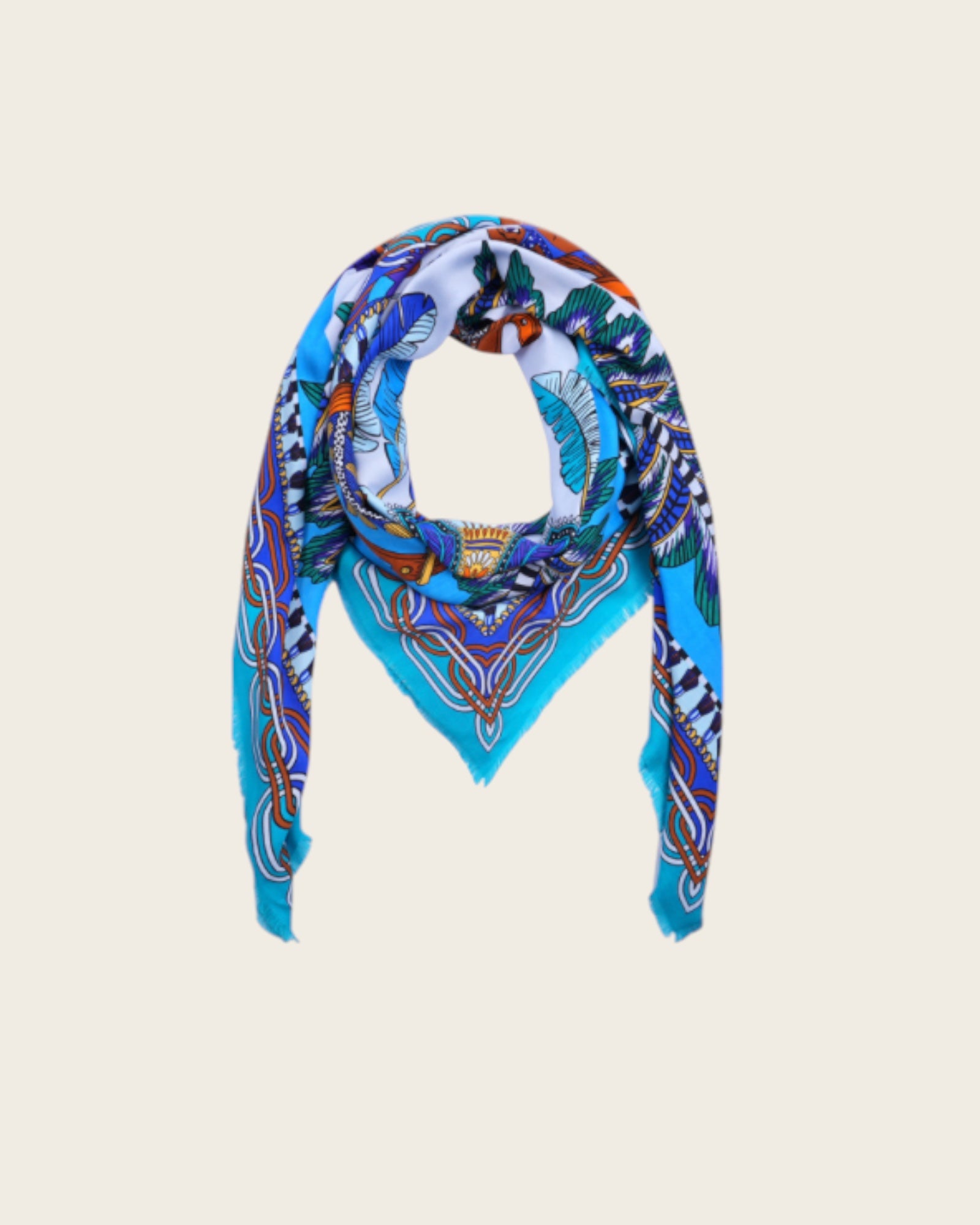 WILD - Foulards Pony Big Bleu