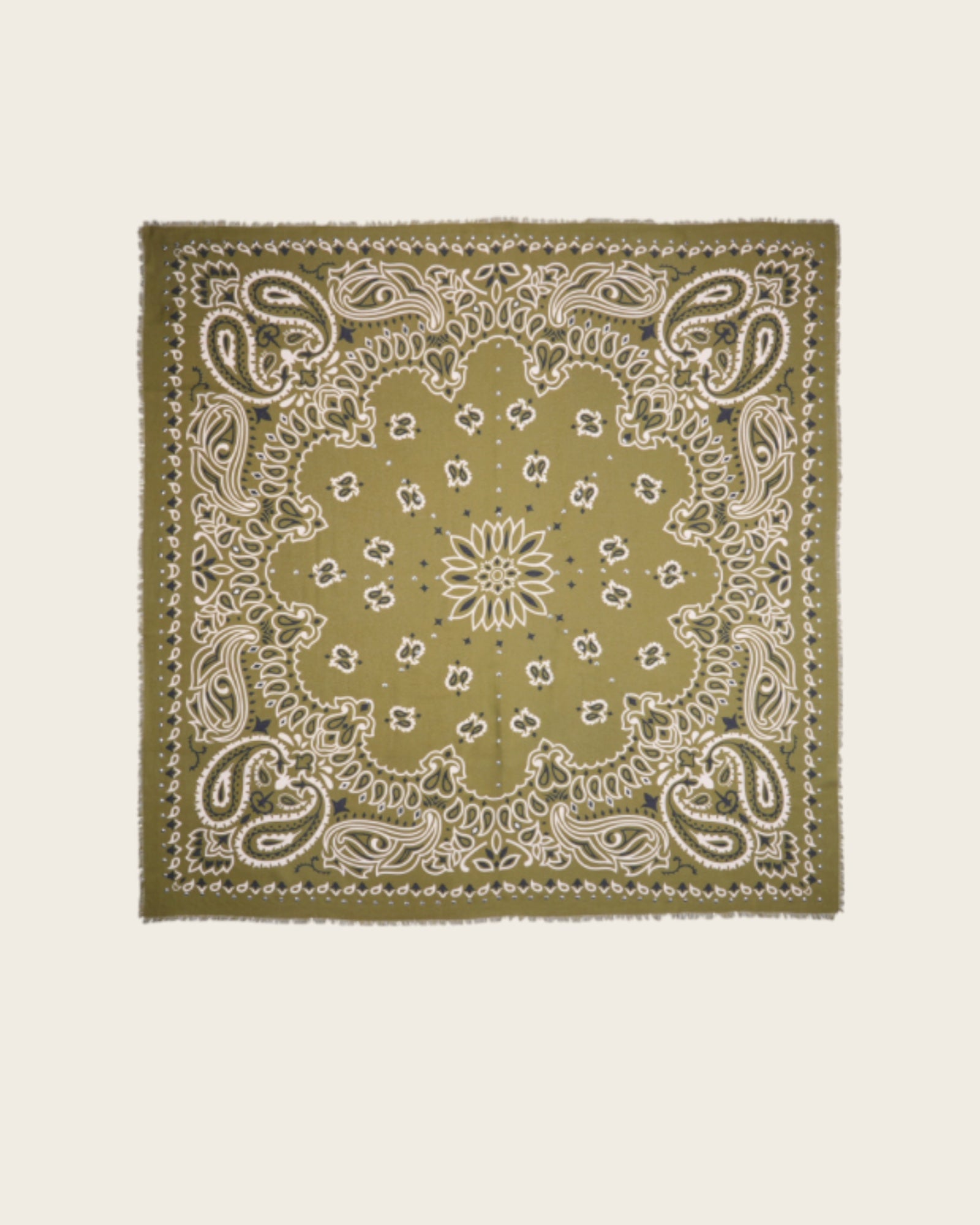 WILD - Foulards Paisley Big Kaki