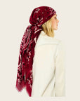 WILD - Foulards Paisley Big Bordeaux