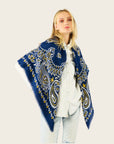 WILD - Foulards Paisley Big Bleu