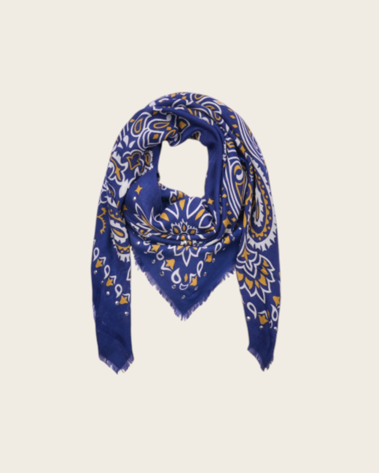WILD - Foulards Paisley Big Bleu