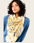 WILD - Foulards Paisley Big Blanc