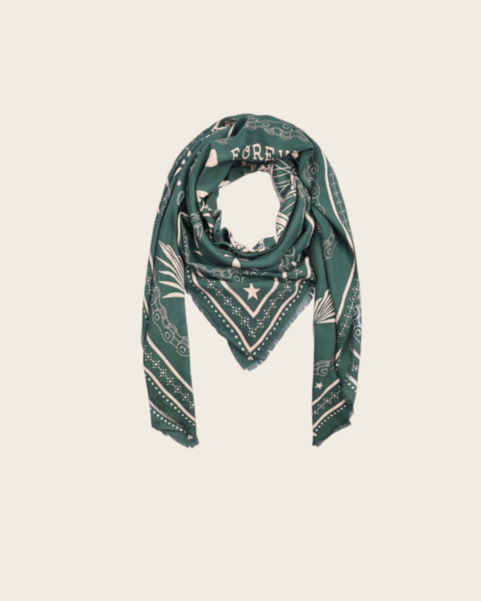 WILD - Foulards Bandana Big Vert