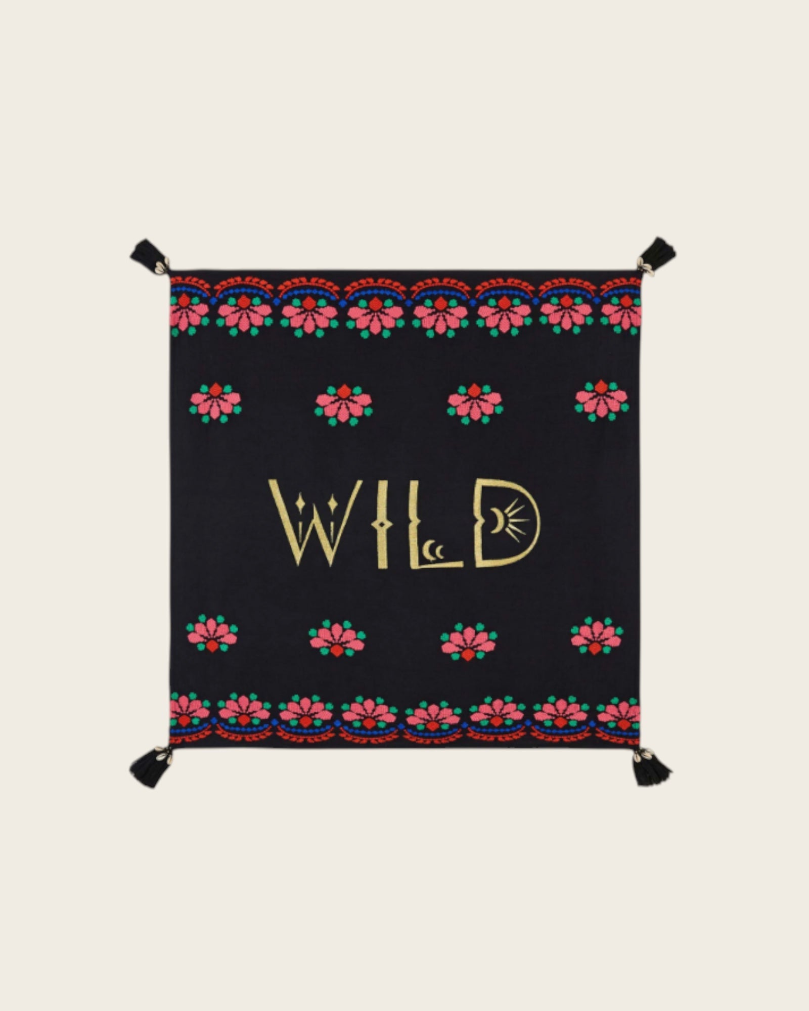 WILD - Foulards Ocampo Noir