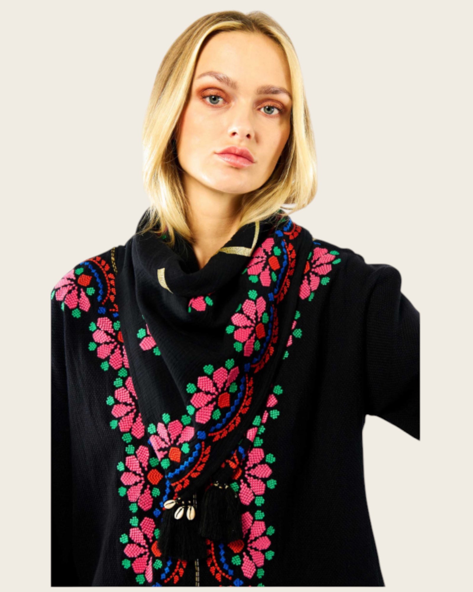 WILD - Foulards Ocampo Noir