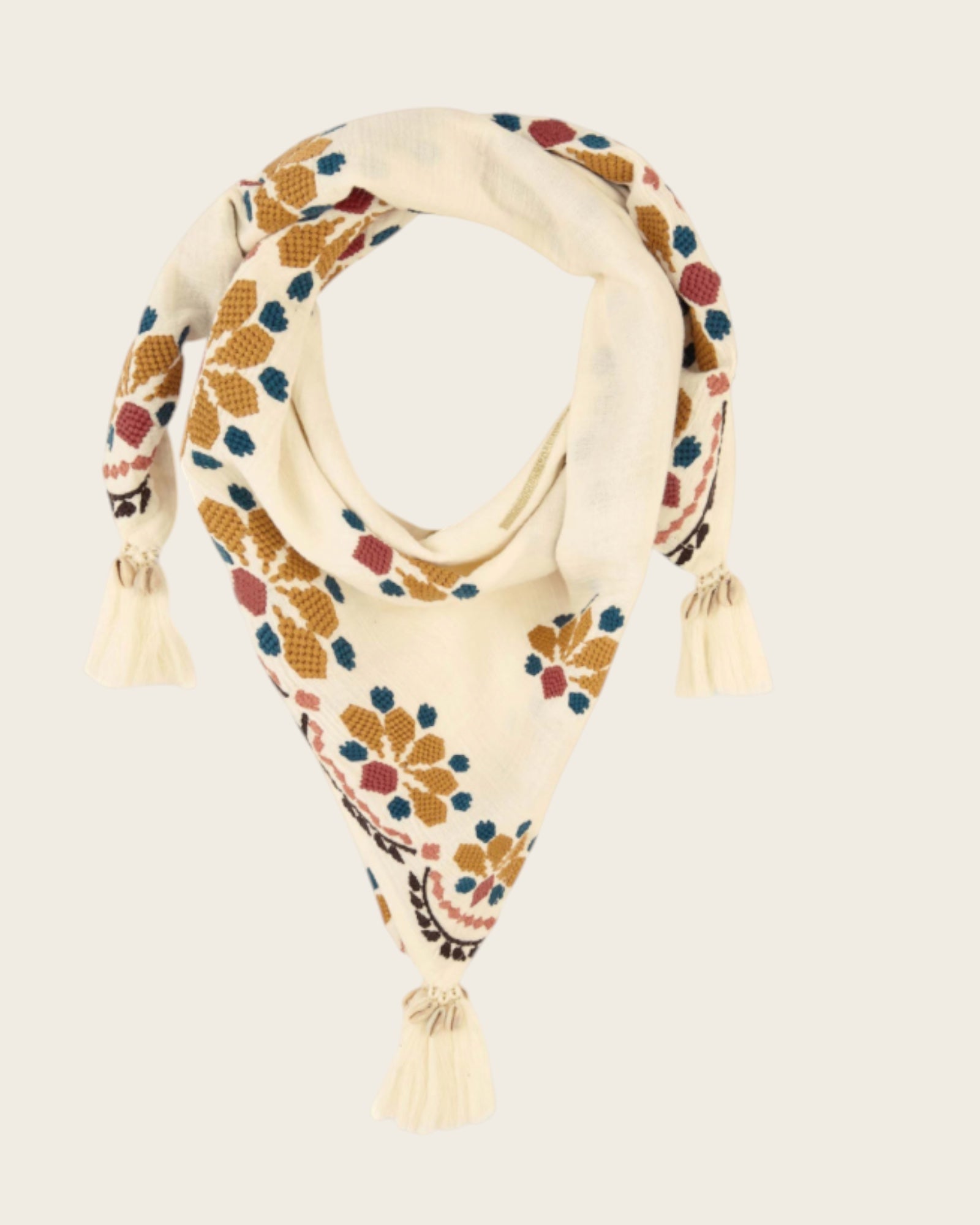 WILD - Foulards Ocampo Ecru