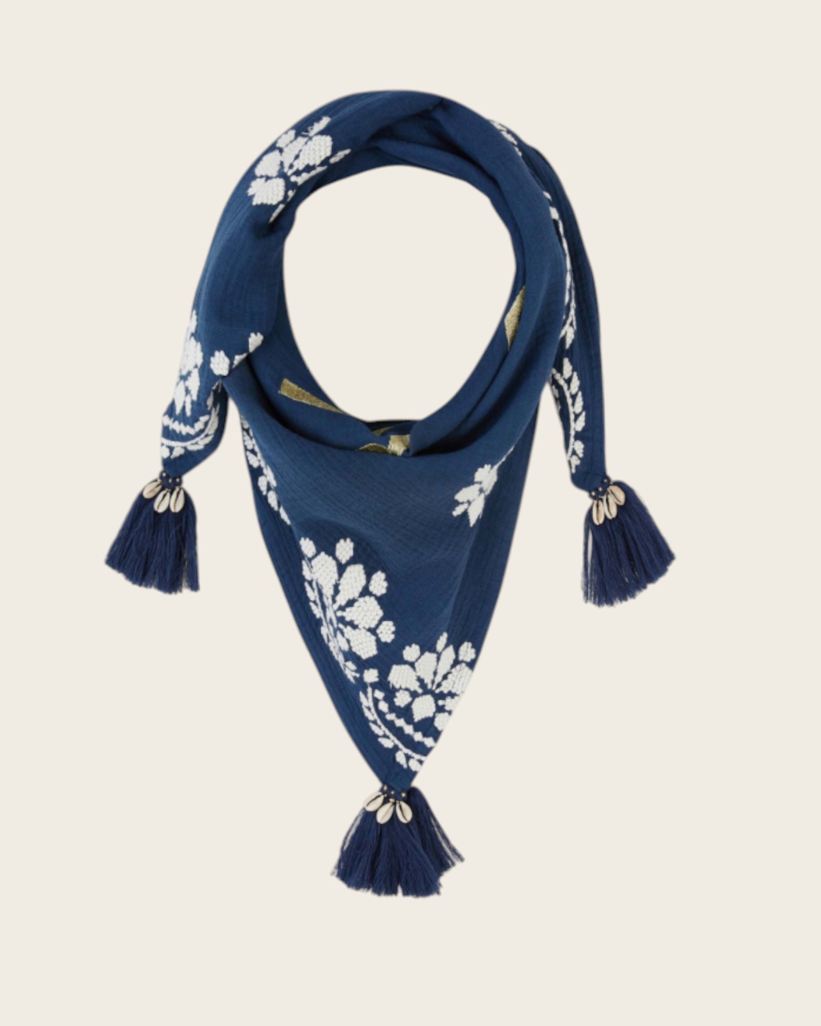 WILD - Foulards Ocampo Bleu