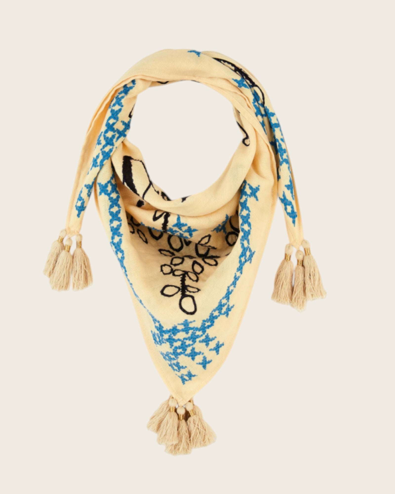 WILD - Foulards Nayarit Beige