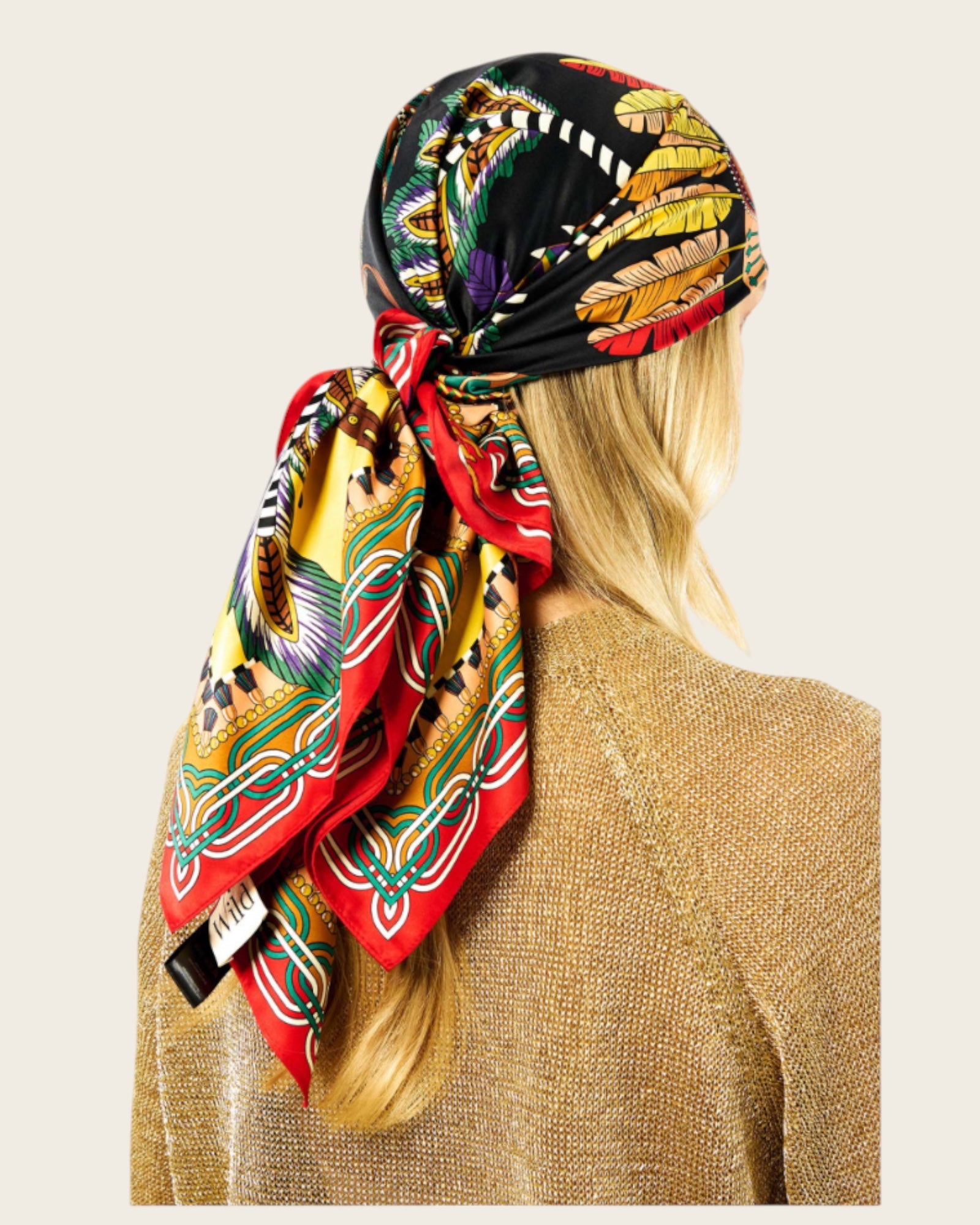 WILD - Foulards Pony Medium Noir