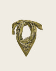 WILD - Foulards Paisley Medium Kaki
