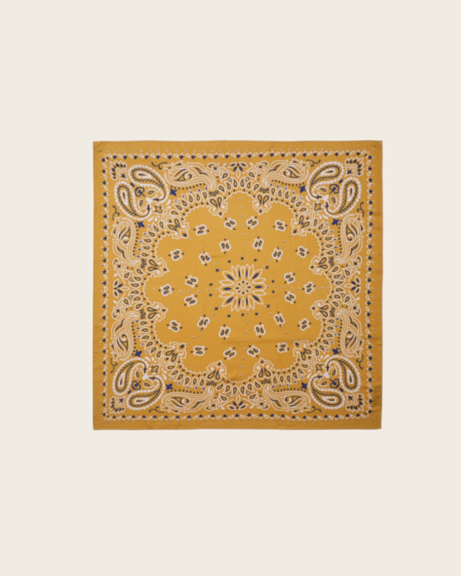 WILD - Foulards Paisley Medium Camel