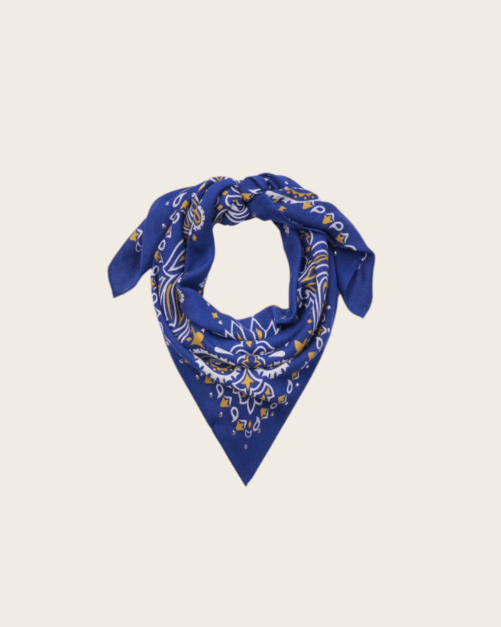 WILD - Foulards Paisley Medium Bleu