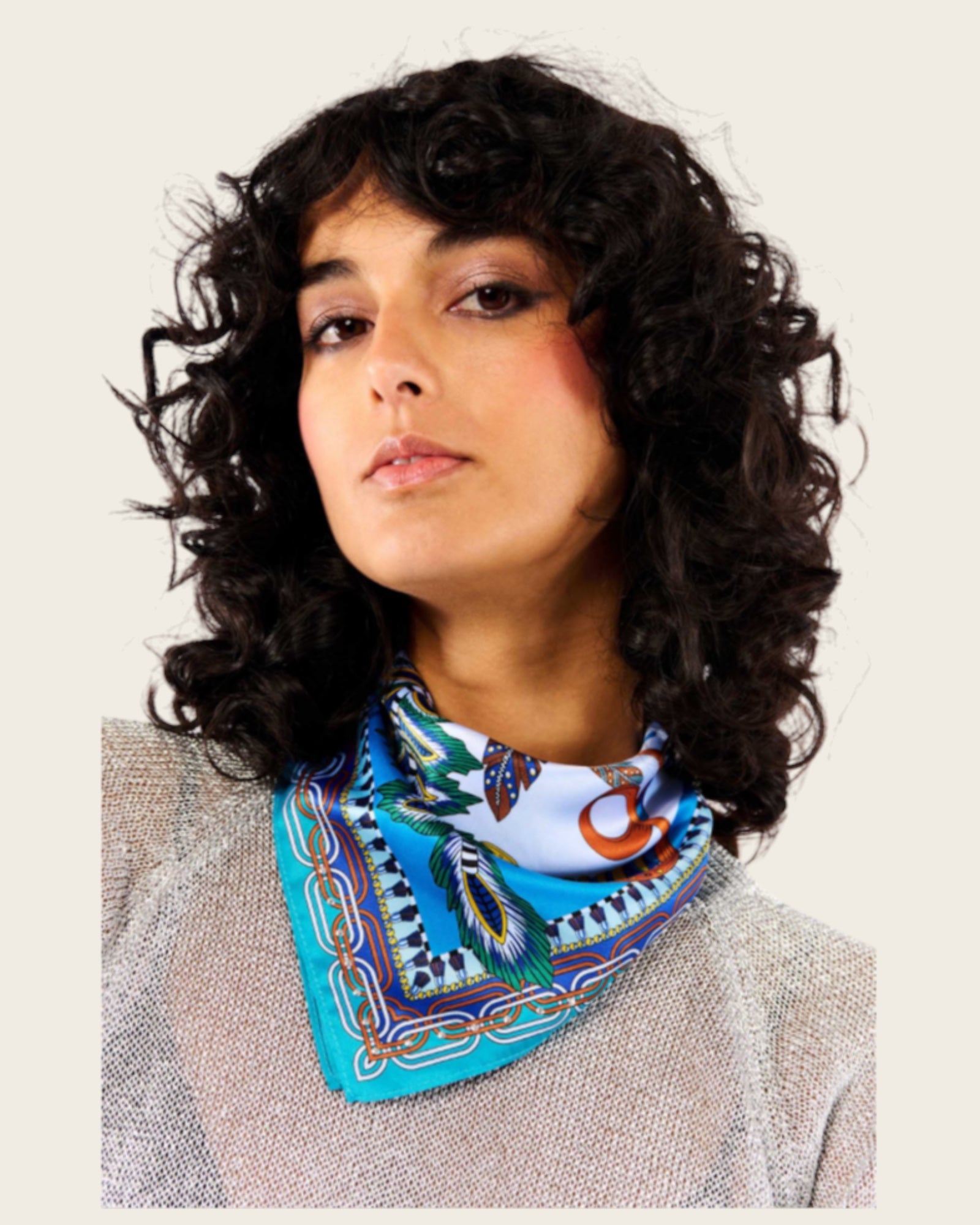 WILD - Foulards Pony Mini Bleu