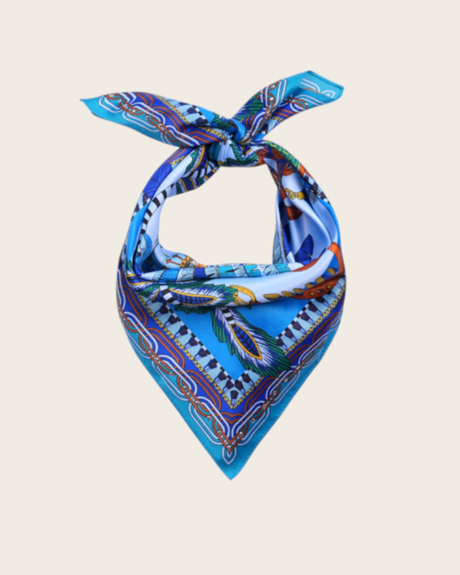 WILD - Foulards Pony Mini Bleu