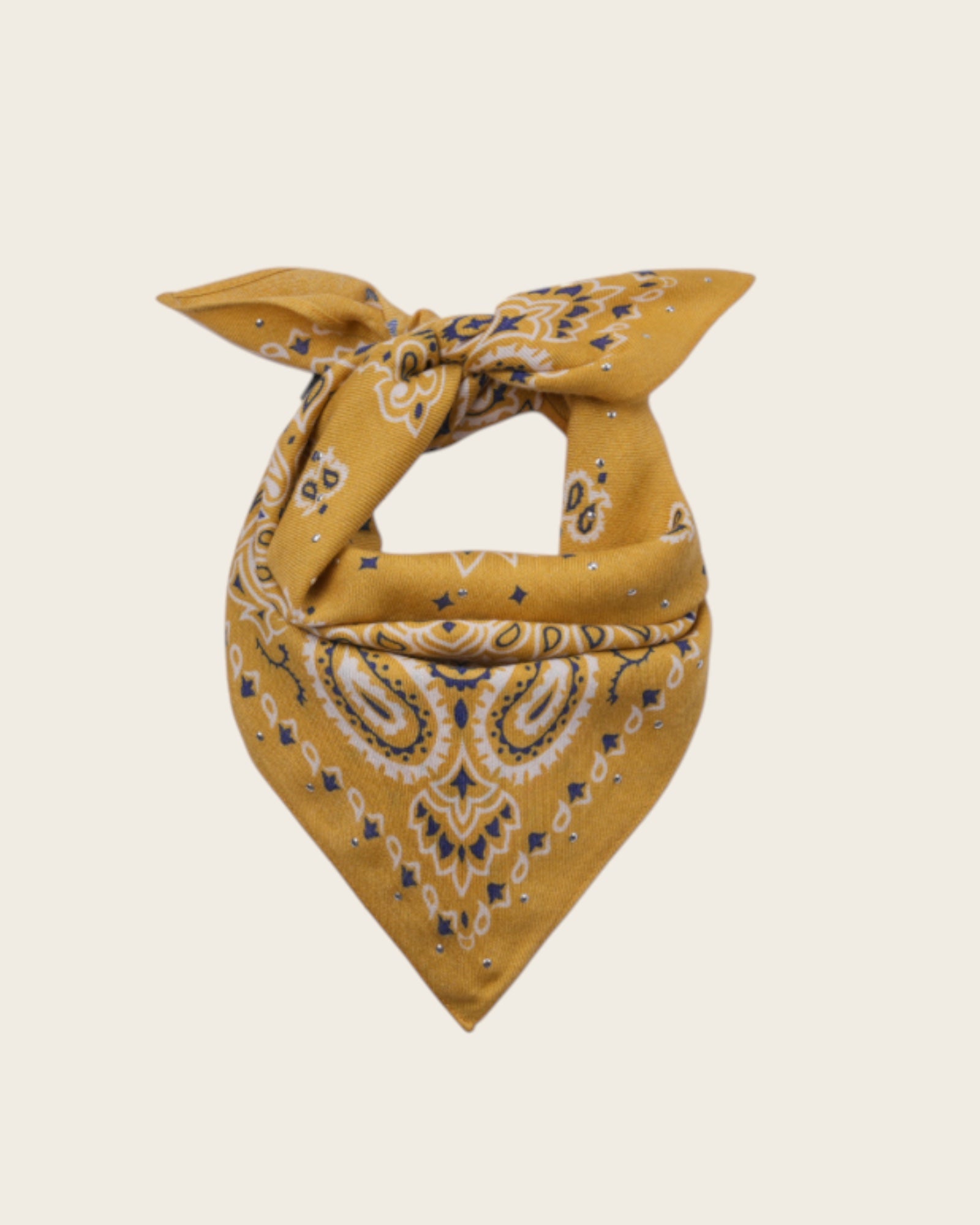 WILD - Foulards Paisley Mini Camel