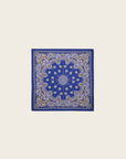 WILD - Foulards Paisley Mini Bleu