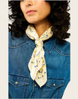 WILD - Foulards Paisley Mini Blanc