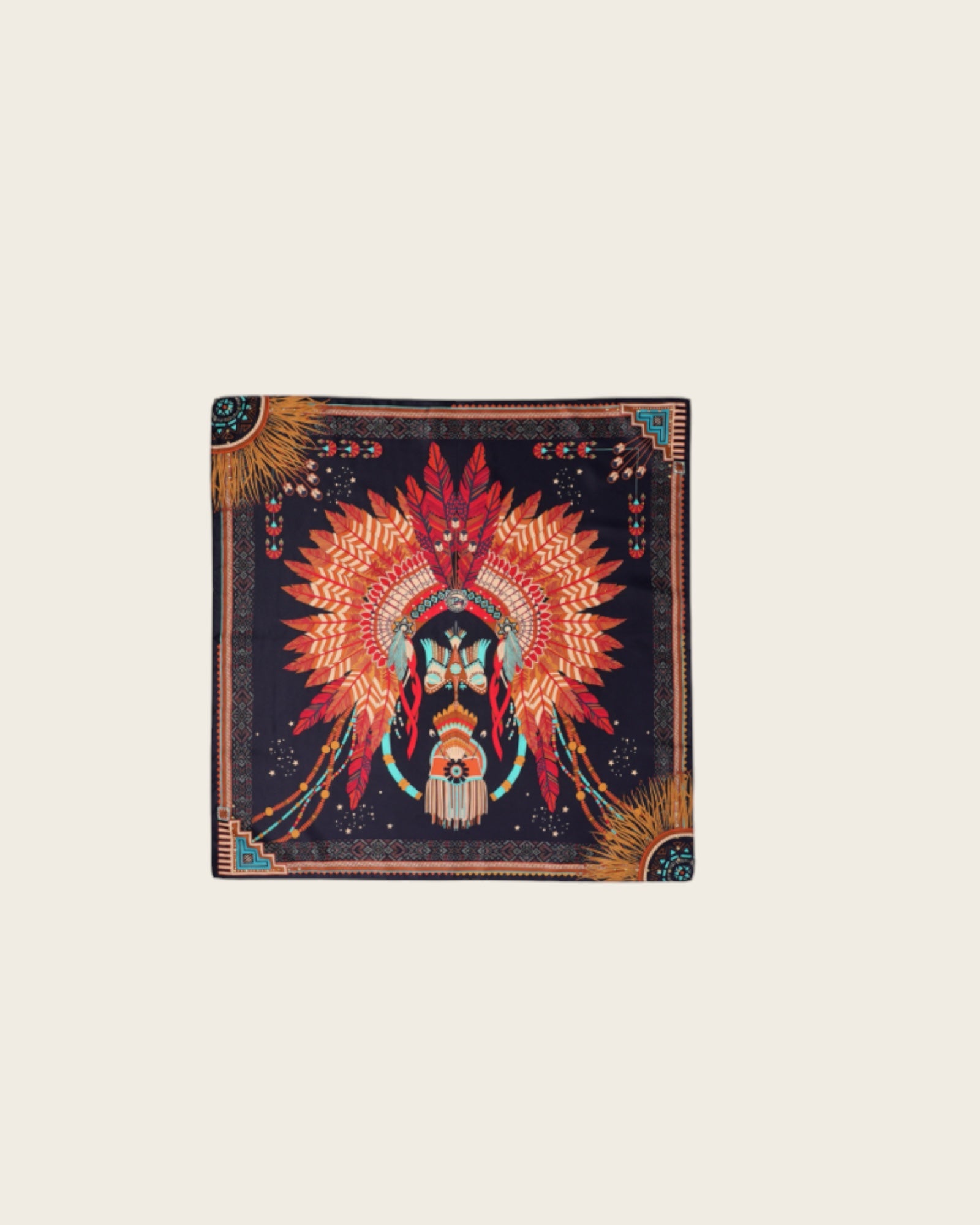 WILD - Foulards Nouveau Western Mini Noir