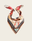 WILD - Foulards Nouveau Western Mini Beige