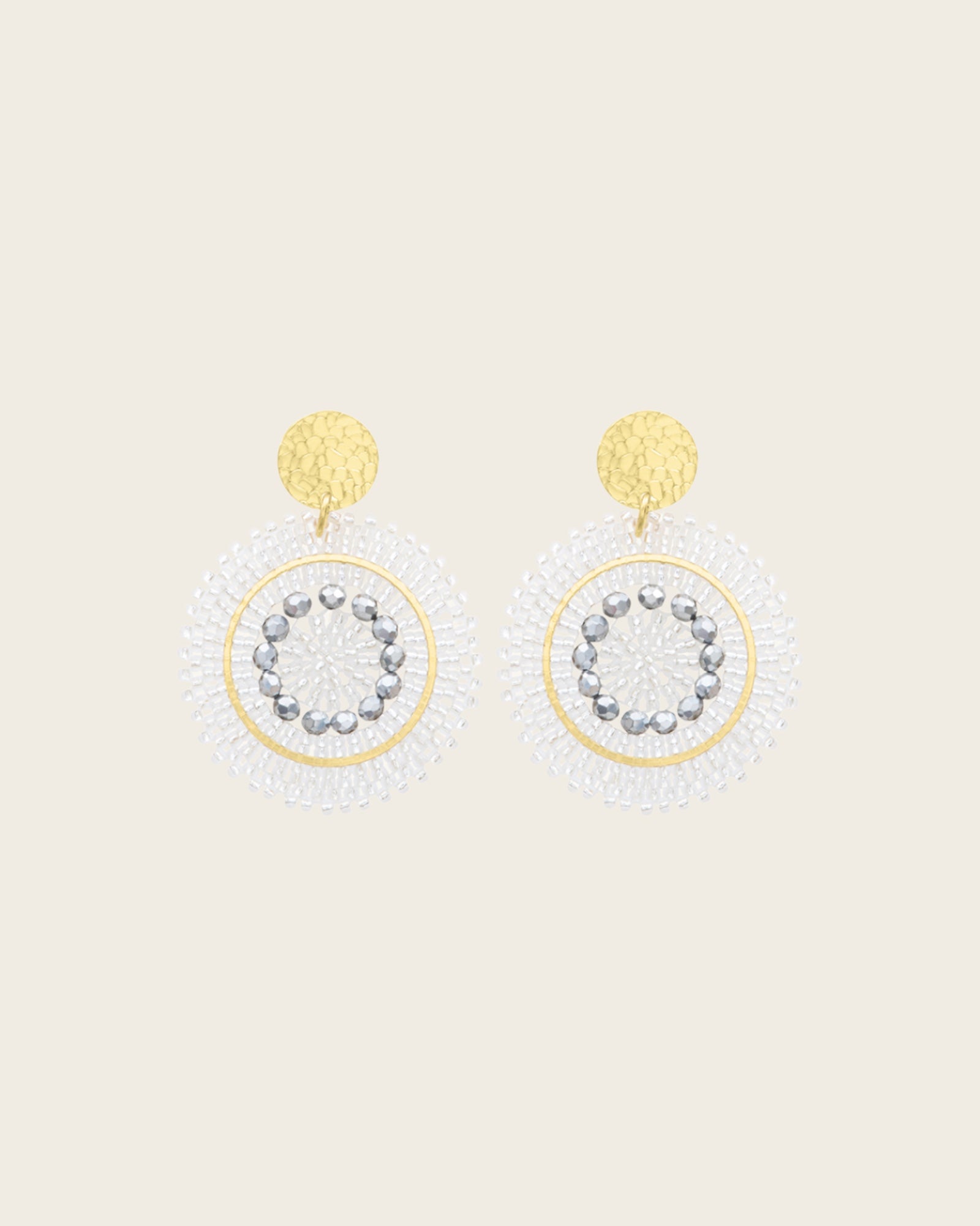 SANTIBE - Boucles d'oreilles Mini Espagnola - Argent