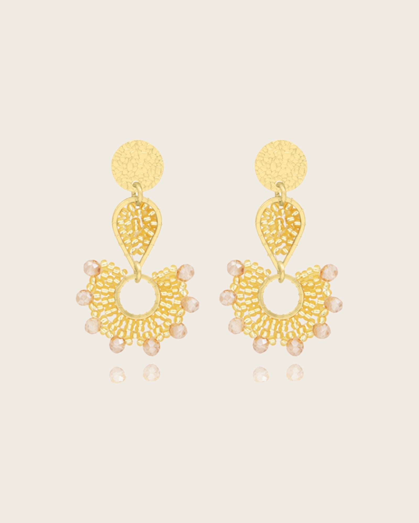 SANTIBE - Boucles d'oreilles Ophélia - Doré