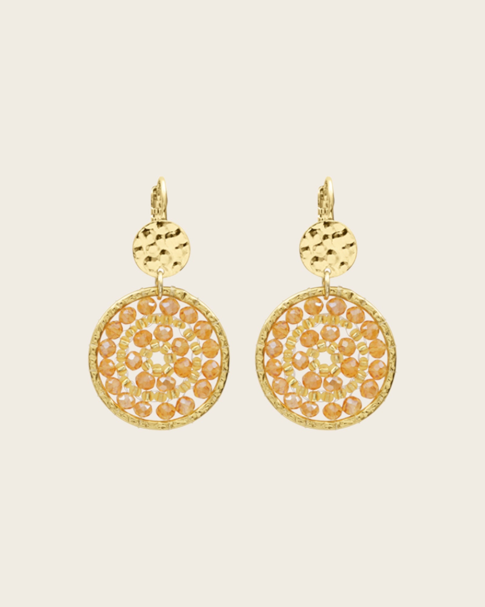 SANTIBE - Boucles d'oreilles Paradis - Doré