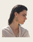 SANTIBE - Boucles d'oreilles Santiago - Vert demoiselles