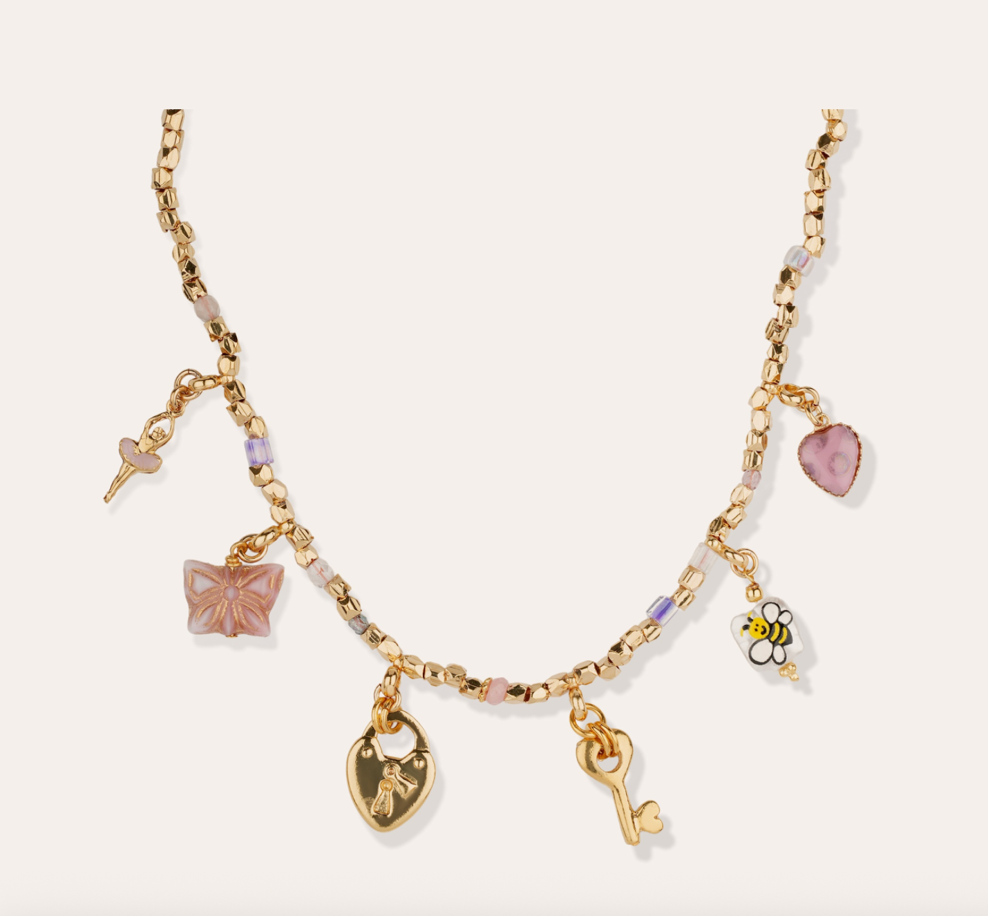 GAS BIJOUX - Collier ALICE enfant doré à l'or fin