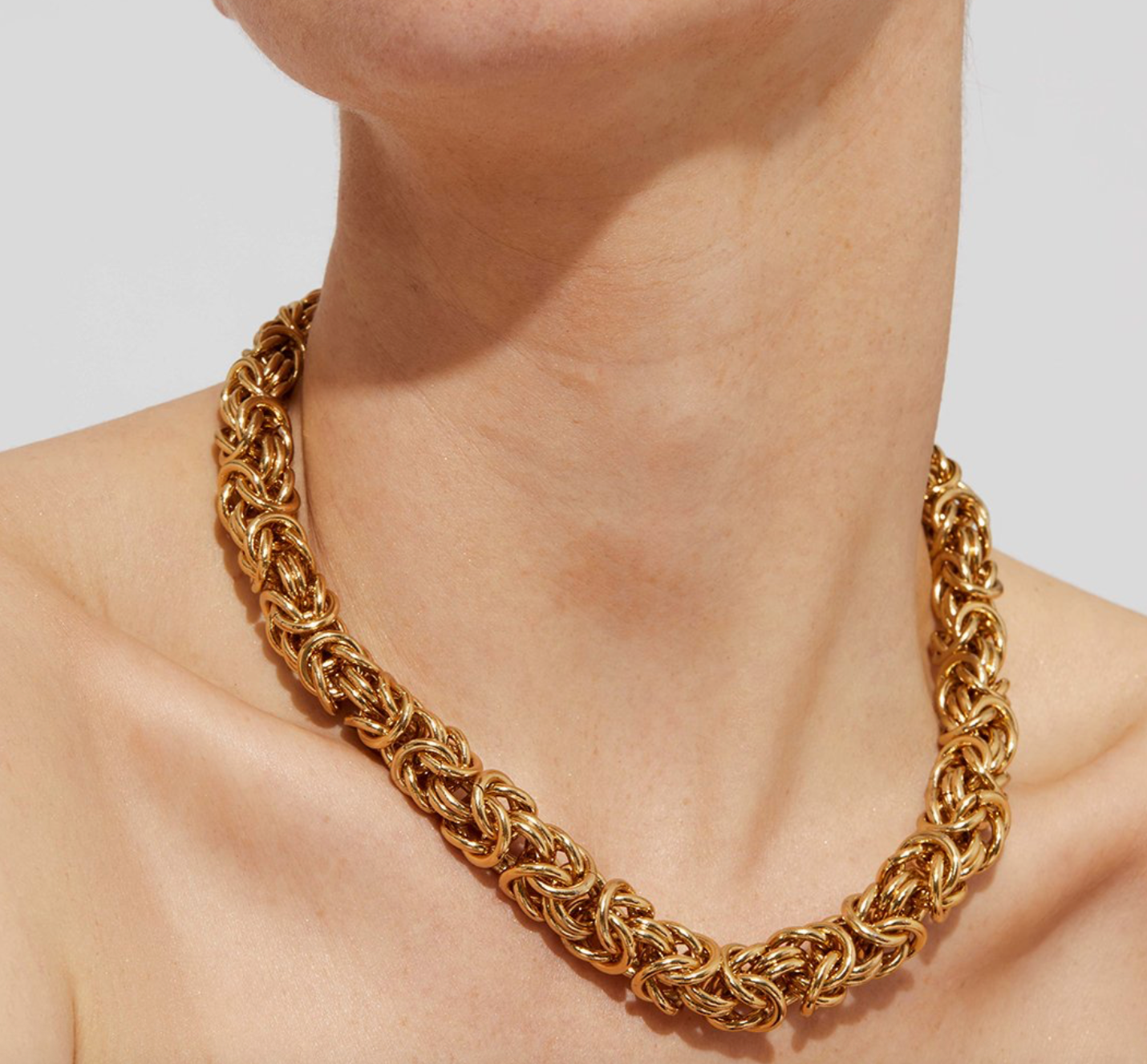 GAS BIJOUX - Collier CLAUDE métal doré à l'or fin