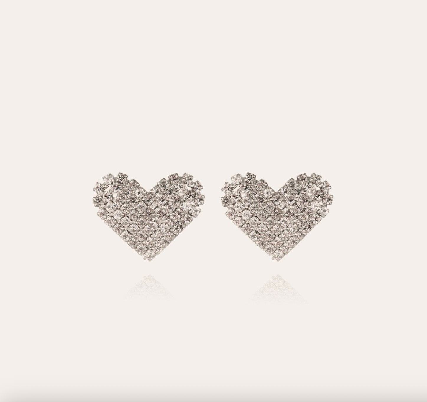 GAS BIJOUX - Boucles d'oreilles AVA en métal argenté
