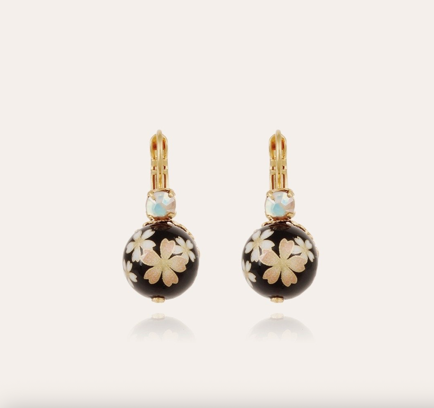 GAS BIJOUX - Boucles d'oreilles DECALCO MINI dorées à l'or fin