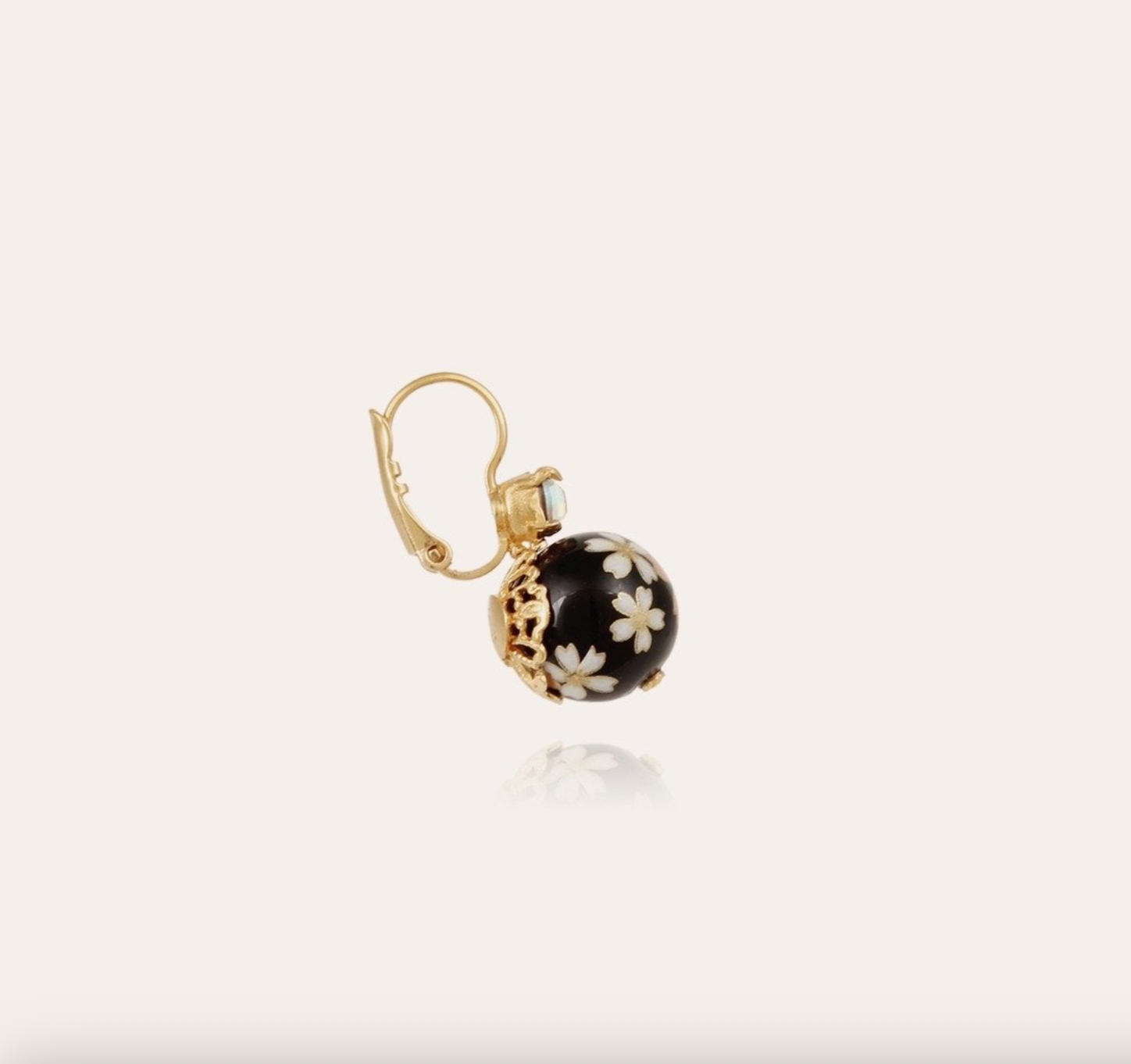 GAS BIJOUX - Boucles d'oreilles DECALCO MINI dorées à l'or fin
