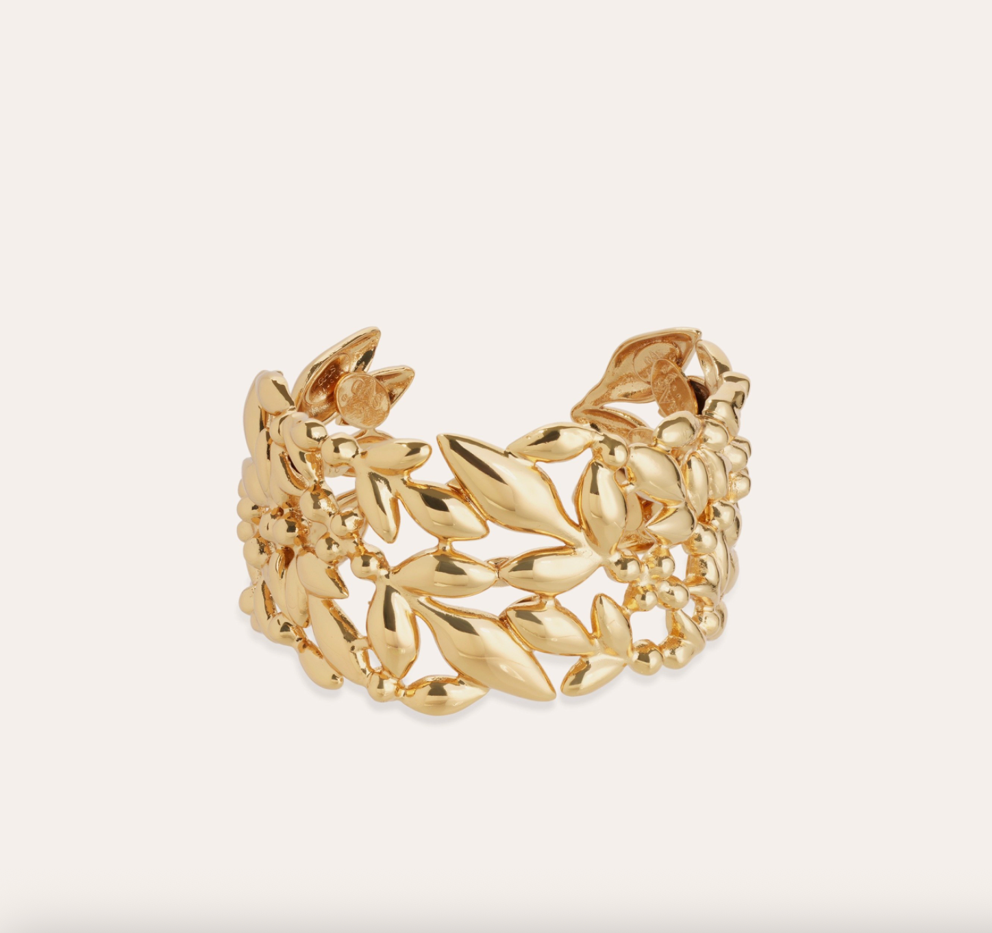 GAS BIJOUX - Manchette OLEA dorée à l'or fin - NOUVELLE COLLECTION