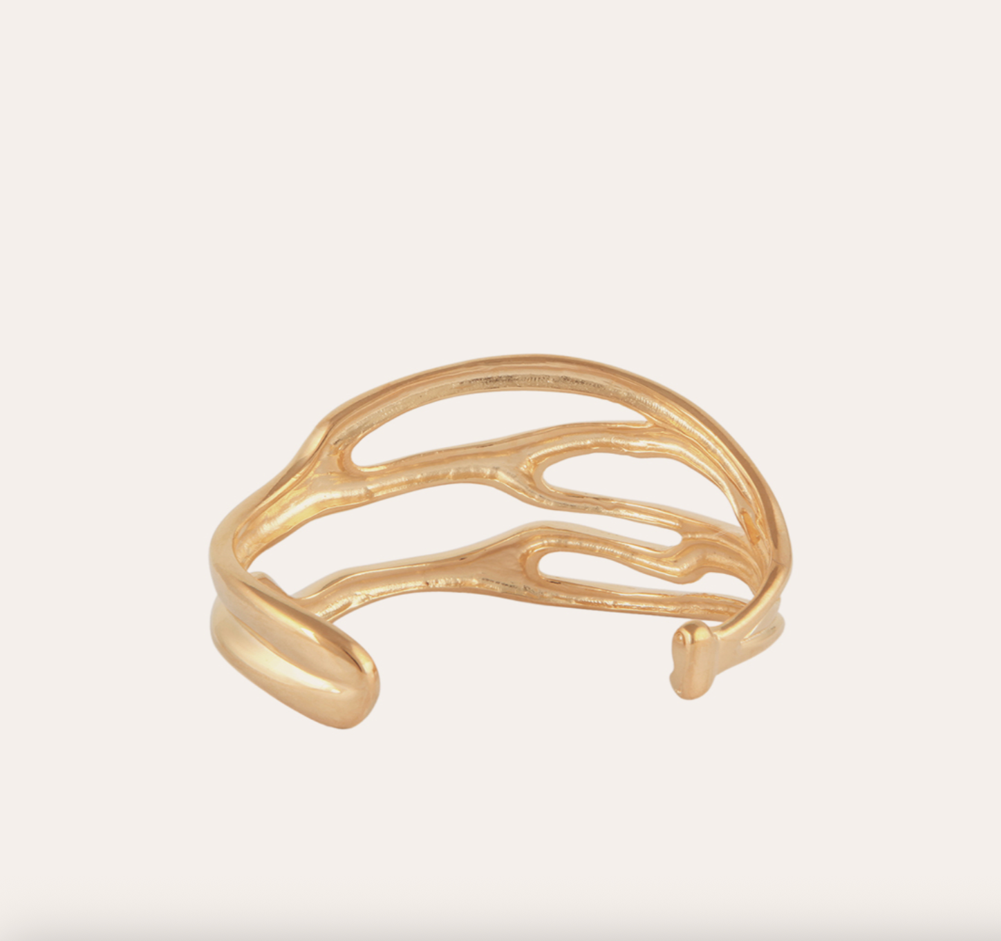GAS BIJOUX - Bracelet CORAIL doré à l'or fin