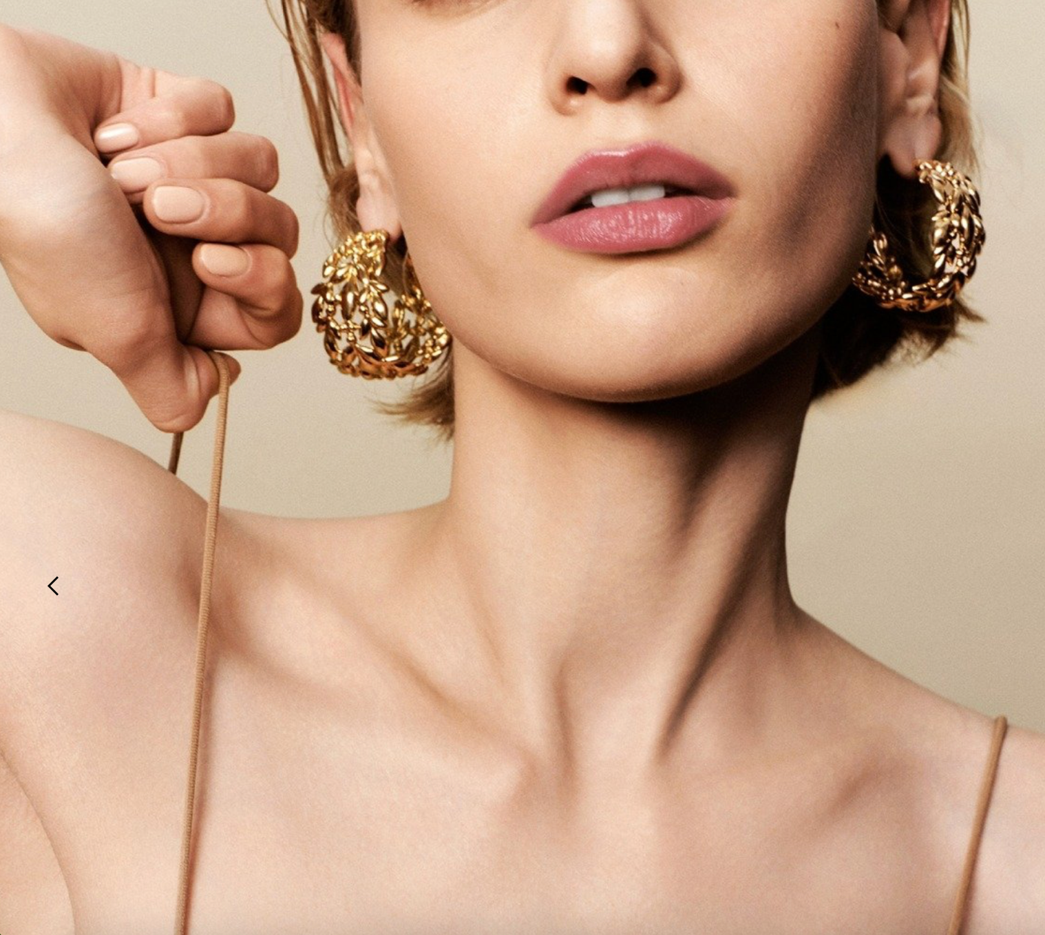 GAS BIJOUX - Boucles d'oreilles OLEA créole petit modèle dorées à l'or fin - BEST SELLER