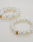SCRUNCHIE IS BACK - BICHOU chouchou perles nacrées taille S - Bracelet ou collier a choisir